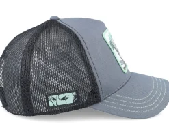 One Piece Zoro Grey/Black A-Frame Trucker - Capslab