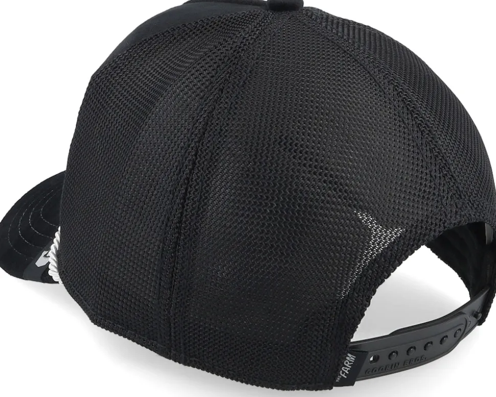 Onyx Legend Velvet Jewel Tones Black A-Frame Trucker - Goorin Bros.