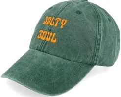 Orange Logo Green Dad Cap - Salty Soul