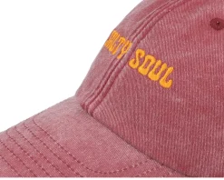 Orange Logo Red Dad Cap - Salty Soul