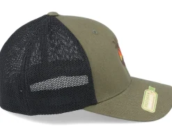 Organic Aloha Sunset Olive Mesh Flexfit - Iconic
