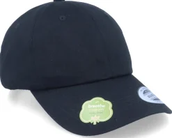 Organic Black Dad Cap - Yupoong