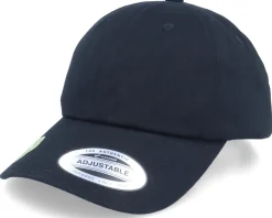 Organic Black Dad Cap - Yupoong
