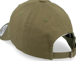 Organic Burnt Olive Dad Cap - Yupoong
