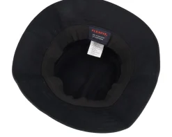 Organic Cotton Black Bucket - Flexfit
