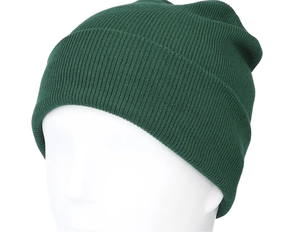 Organic Cotton Bottle Green Cuff - Beechfield