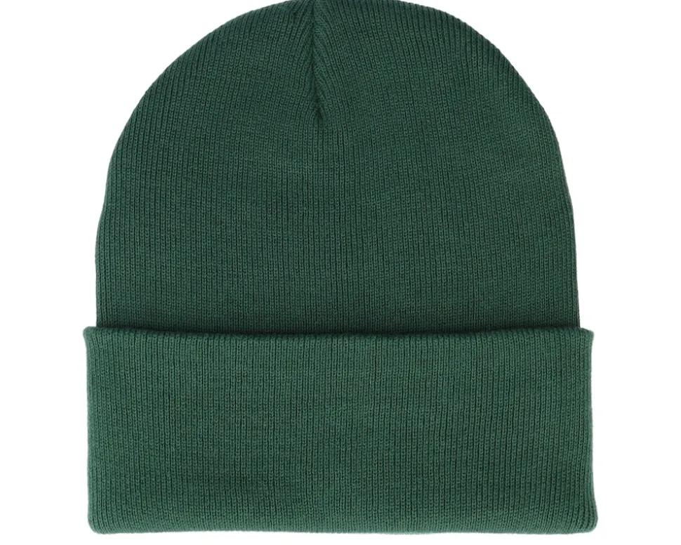 Organic Cotton Bottle Green Cuff - Beechfield