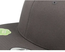 Organic Cotton Dark Grey Snapback - Yupoong