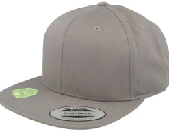 Organic Cotton Palegrey Snapback - Yupoong