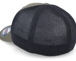 Organic Fair Logo Trucker Olive/Black Flexfit - Fair