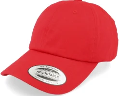 Organic Red Dad Cap - Yupoong
