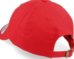 Organic Red Dad Cap - Yupoong