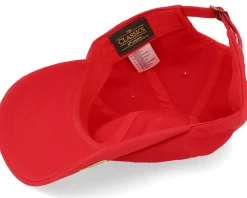 Organic Red Dad Cap - Yupoong