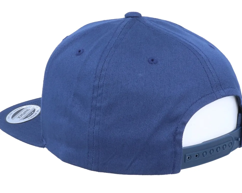 Organic Starry Mountain Badge Navy Snapback - Wild Spirit