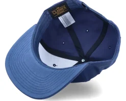 Organic Starry Mountain Badge Navy Snapback - Wild Spirit