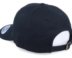 Organic Tiny Paper Boat Black Dad Cap - Iconic