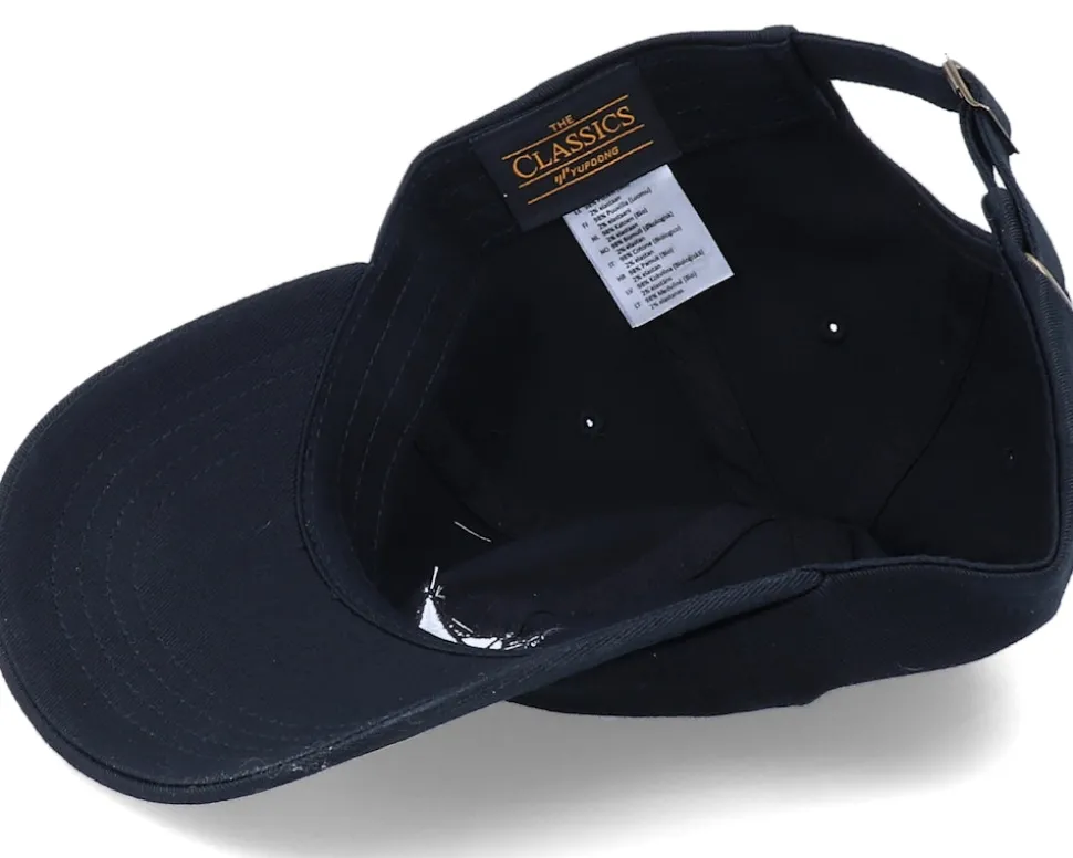 Organic Tiny Paper Boat Black Dad Cap - Iconic