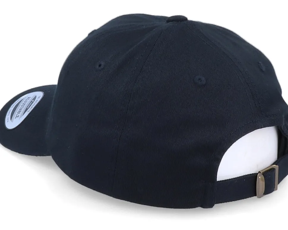 Organic Tiny Poop Emoji Black Dad Cap - Iconic