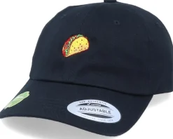 Organic Tiny Taco Black Dad Cap - Iconic
