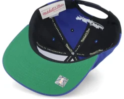 Orlando Magic Pinwheel Of Fortune Blue/Black Snapback - Mitchell & Ness