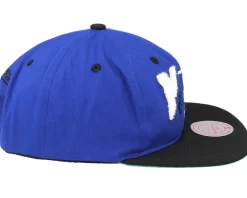 Orlando Magic Varsity Letter Blue Snapback - Mitchell & Ness