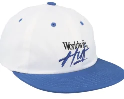 Os System 6 Panel Hat White Strapback - HUF