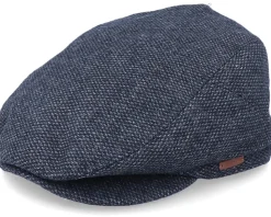 Oslo Black Flat Cap - Barts
