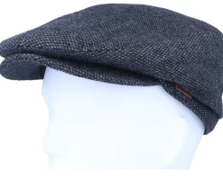 Oslo Black Flat Cap - Barts