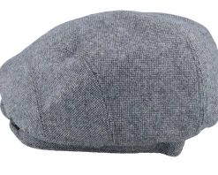 Oslo Cap Grey Flat Cap - Barts