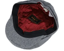 Oslo Cap Grey Flat Cap - Barts