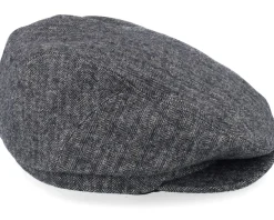 Oslo Cap Heather Grey Flat Cap - Barts