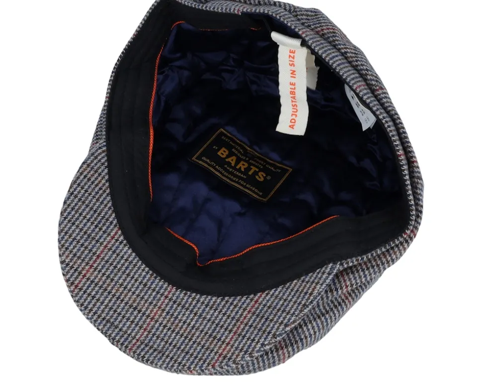 Oslo Cap Navy Flat Cap - Barts