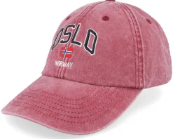 Oslo Norway Washed Green Dad Cap - Iconic