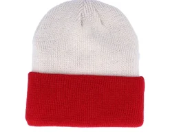 Oversize 2 Tone Red/Offwhite Cuff - Djinns