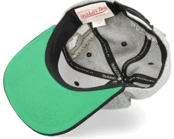 Own Brand Melton Patch Grey/Black Snapback - Mitchell & Ness