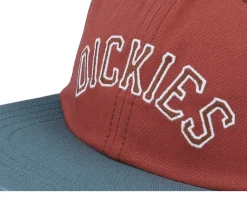 Oxford Cap Fired Brick/Stone Blue Strapback - Dickies
