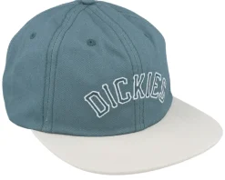 Oxford Cap Trooper Stone Blue/Off White Strapback - Dickies