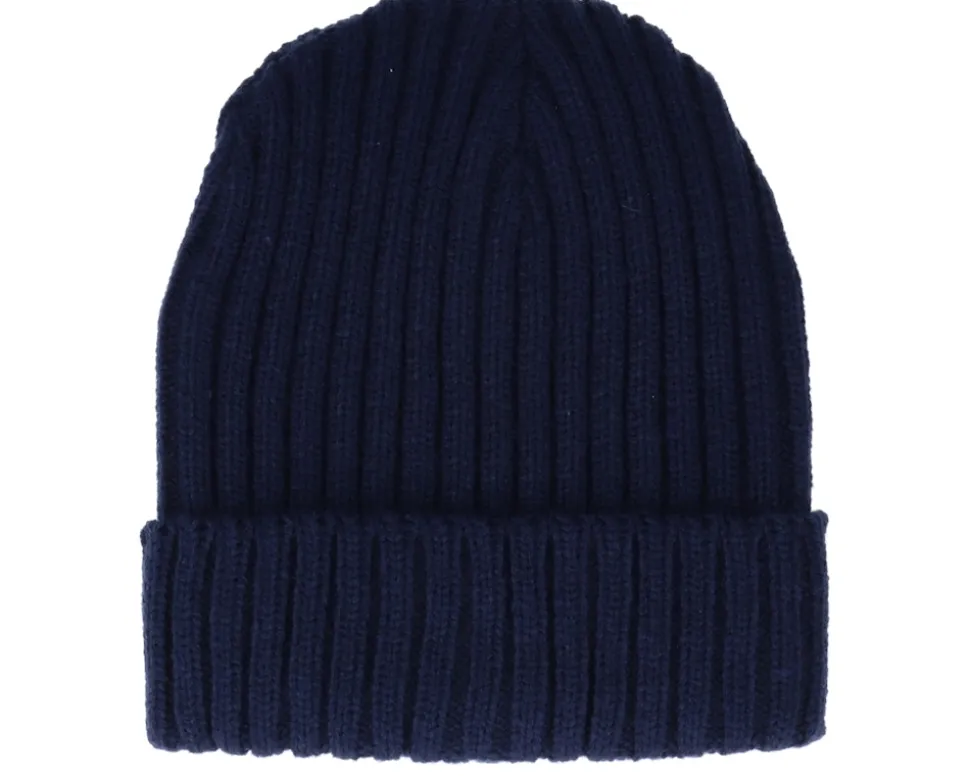 Oxford Chunky Ribbed Navy Cuff - Beechfield