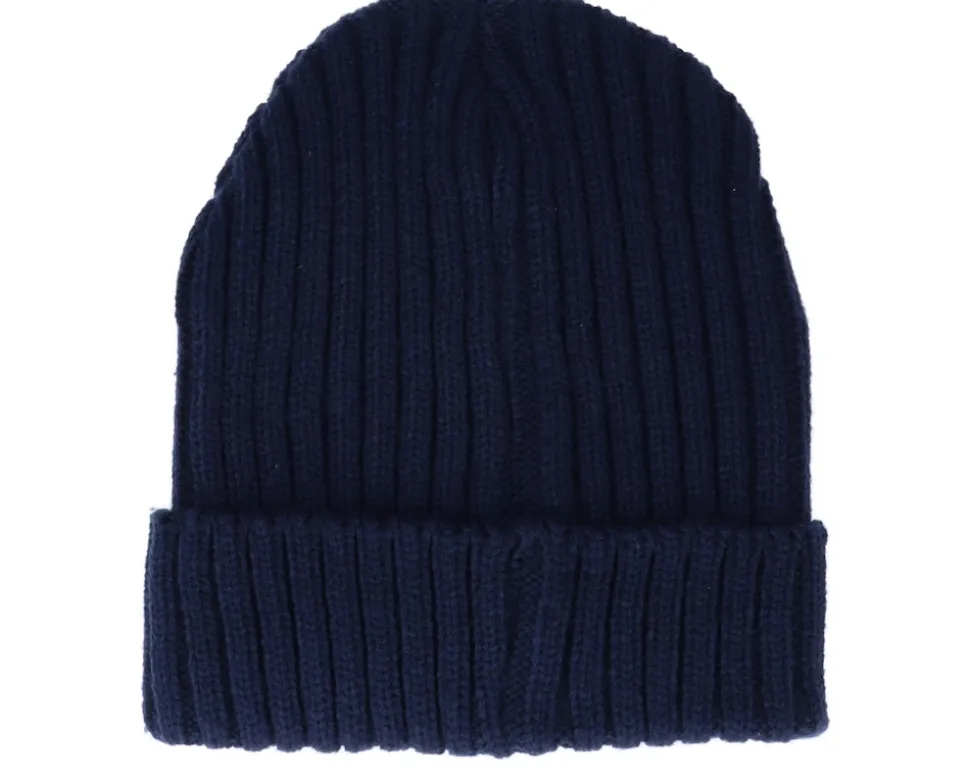 Oxford Chunky Ribbed Navy Cuff - Beechfield