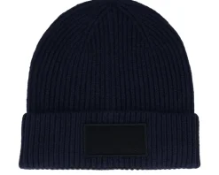 Oxford Navy/Black Fashion Patch Cuff - Beechfield