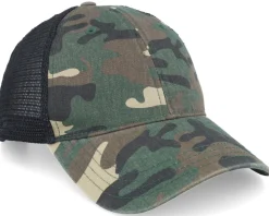 111p Green Camo/Black Trucker - Richardson