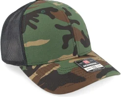 112p Green Camo/Black Trucker - Richardson