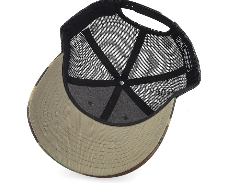 112p Green Camo/Black Trucker - Richardson