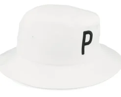 P Hat White Glow Bucket - Puma