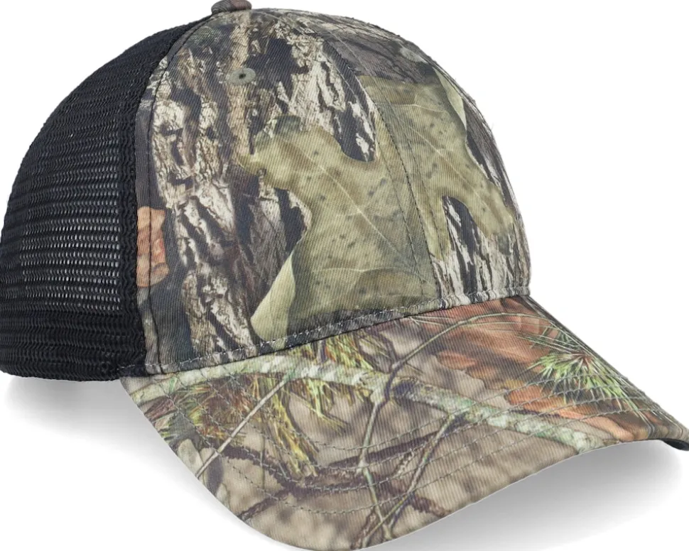 111p Mossy Oak Country Dna/Black Trucker - Richardson