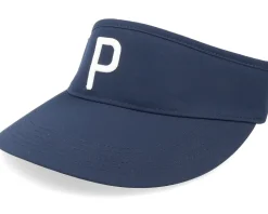 P Navy Blazer/Bright White Visor - Puma