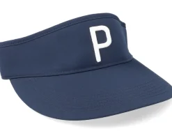 P Navy Blazer/Bright White Visor - Puma