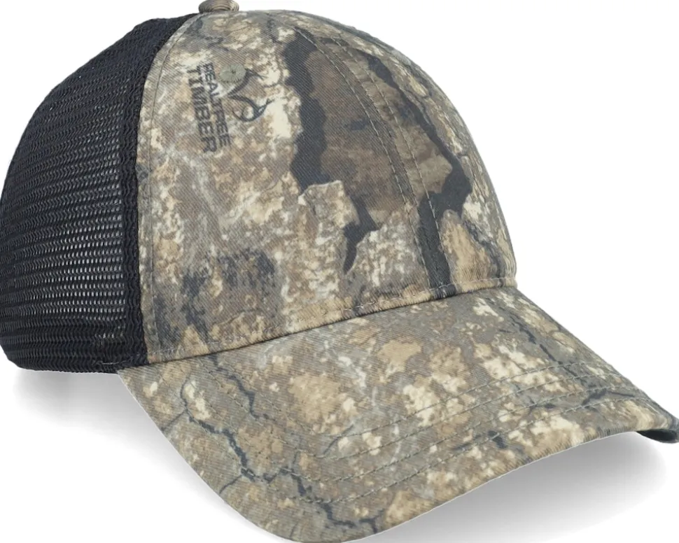 111p Realtree Timber/Black Trucker - Richardson