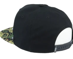 6P Sb Cp Asian Tiger Black Snapback - Djinns
