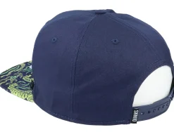6P Sb Cp Asian Tiger Navy Snapback - Djinns